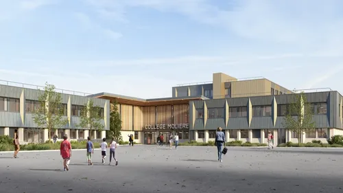 L’Aigle : à quoi ressemblera le futur collège Molière